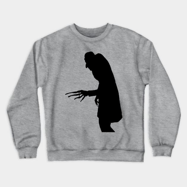 Nosferatu Shadow Crewneck Sweatshirt by MovieFunTime